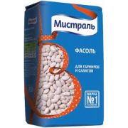 Фасоль белая для гарниров и салатов 450 г 1*12 МИСТРАЛЬ/12349