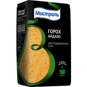 Горох Желтый колотый шлиф. Айдахо 500 г 1*12 МИСТРАЛЬ/12135