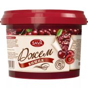 Джем Сава Вишня 870гр.1*4 ведро
