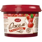 Джем Сава Клубника 870 гр 1*4 ведро