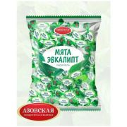 Карамель леденцовая со вкусом мята-эвкалипт 1кг*4 Азов