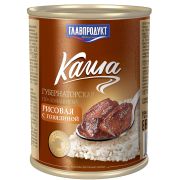 Каша «Губернаторская рисовая с говядиной» 340гр 1*20 Главпродукт 1347