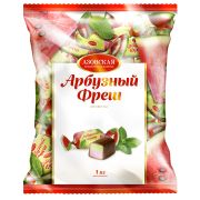 Конфеты помадн.глаз.Арбузный Фреш 1кг*4 Азов