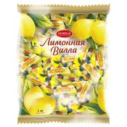 Конфеты помадн.глаз.Лимонная Вилла 1кг*4 Азов