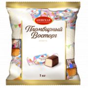 Конфеты помадн.глаз.Пломбирный восторг 1кг*4 Азов