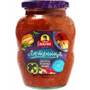 Закусочка Лютеница 370гр 1*12 Дядя Ваня