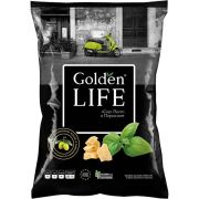 Картофель хруст. Golden Life «Со вкусом Соуса Песто и Пармезана» 90г 1*12 (7 мес)2601532