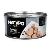 Тунец Магуро полосатый филе-кусочки в натуральной заливке 170г  1*24/611