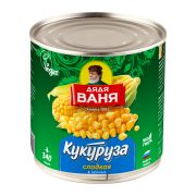 Кукуруза сладкая 340гр (425мл) 1*12 Дядя Ваня