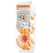 Баба Маня курабье с персик.нач.печ.сдоб.285гр 1*14 (расф.вес) СладкаяСлобода 24060