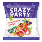 Мармелад жеват. Тропические змейки 70г. 1*12 Азов