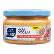 Икра имитир. с аром.копчения Особая ст/б 180гр 1*6 ББ 103-34575