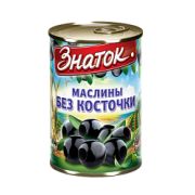 Маслины б/косточек 280г (ж/б) 1*12 Знаток ЗН149