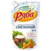 Классический Сметанный Провансаль 67% 350гр  1*24 ТМ Ряба