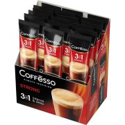 Кофе раств. Coffesso  Strong 3в1 20стик 1*10   102146
