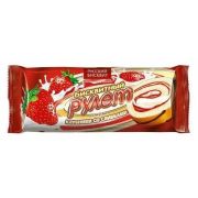 Рулет 200гр Клубника со слив. 1*14 Русский бисквит