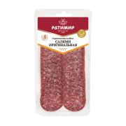 Салями «Оригинальная» с/к ст.вес 100 г (нарезка)