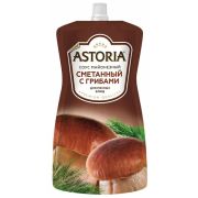 Соус майонезный «Сметанный с грибами» 42% 233гр дпд 1*10 ТМ Астория