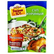 Суп Бакалея 101 Куриный 60г/25 уп в ш/б РП/2126651