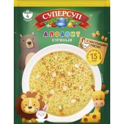 Суперсуп Куриный «Алфавит» 70г/30 уп в ш/б 2700142