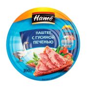 Хаме Паштет Ж 100 гр. с гусиной печенью 1*16