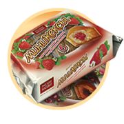 Мини-маффины 200гр Бисквитки с клуб.нач.и ароматом сливок 1*16 Русский бисквит