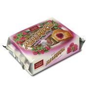 Мини-маффины 200гр Бисквитки с малин.нач. 1*16 Русский бисквит