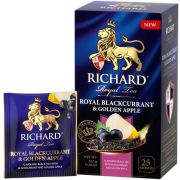 Чай Ричард Royal Blackcurrant & Golden Apple 1*12*25 сашет 102128/102254