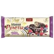 Мини-рулеты 175гр Ягодное ассорти 1*15 Русский бисквит