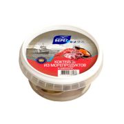 Морской коктейль из морепродуктов в рассоле 210гр 1*6 ББ 133-00229