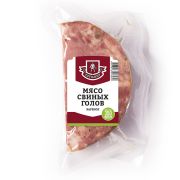 Мясо свиных голов в форме (вак.упак.) ст.вес 350 гр