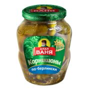 Огурцы По-Берлински 350гр (370мл) 1*12 Дядя Ваня
