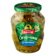 Огурцы По-Берлински 680гр (720 мл) 1*8 Дядя Ваня