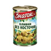 Оливки б/косточек 280г (ж/б) 1*12 Знаток ЗН151