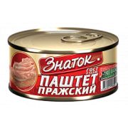Паштет Пражский ГОСТ 230 гр (ключ) 1*24 Знаток ЗН24
