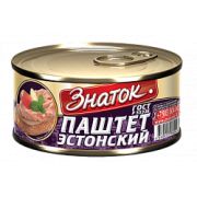 Паштет Эстонский ГОСТ 230 гр (ключ) 1*24 Знаток ЗН25