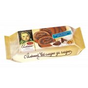 Рулет Бисквитный Аленка вкус молочный шоколад 200гр 1*15 (017)
