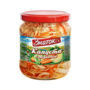 Салат Капуста марин.с морковью 480гр 1*6 Знаток ЗН157