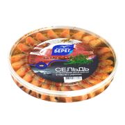 Сельдь филе кус в масле 180гр с укропом 1*15 ББ 139-15426