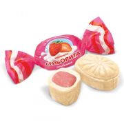 Сеньорита Клубника со вк. сливок 1кг*6 Карамель Конти