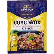 Соус Wok для жарки риса Кисло-сладкий с грибами шиитаке пакет 80 гр 1*15