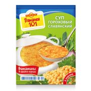 Суп Бакалея 101 Гороховый «Славянский» 65г/25 уп в ш/б РП/2126655