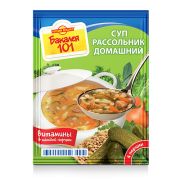 Суп Бакалея 101 Рассольник домашний 65г/25 уп в ш/б РП/2126657