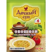 Суп Дачный «Овощной с вермишелью» 60г/25 уп в ш/б РП/2126801