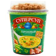 Суперсуп Гороховый с беконом+гренки (стак) 45г/12 шт в кор РП/2126710