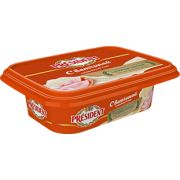 Сыр плавленый «С ВЕТЧИНОЙ» Президент 200г 45% 1*16