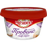 Сыр-мусс творожный сливочный Прованс 120г 62% 1*8 Президент