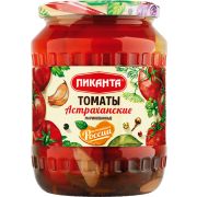 Томаты «Астраханские» маринованые 670гр 1*6 Пиканта