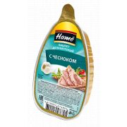 Хаме Паштет 105г дел.с чесноком 1*16 ( аллюмин.)