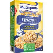 Хлопья Геркулес Алтайский 400г 1*12 МИСТРАЛЬ/66129